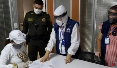 Exgobernadora de La Guajira Oneida Pinto.