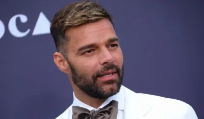 El cantante puertorriqueño Ricky Martin.