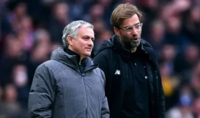 José Mourinho y Jürgen Klopp.