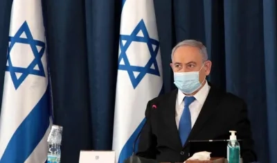 Primer ministro Benjamín Netanyahu.