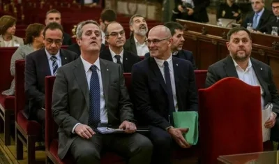 Generalitat de Cataluña concede la semilibertad a los presos independentistas líderes del 'procés'.