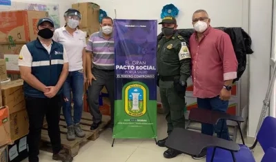 Entrega de los equipos.