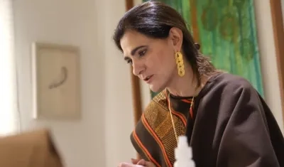 Ángela María Orozco, Ministra de Transporte.