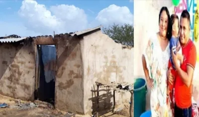 Toda la familia falleció tras el incendio originado en su vivienda.