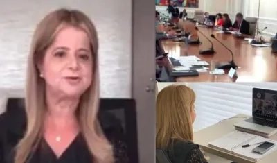 La Gobernadora del Atlántico, Elsa Noguera.