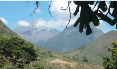  Paisaje de La Sierra Nevada de Santa Marta.