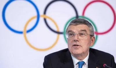  Thomas Bach, presidente del COI.