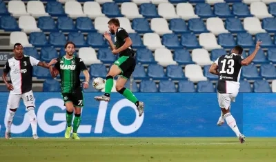 Partido de la Serie A italiana.