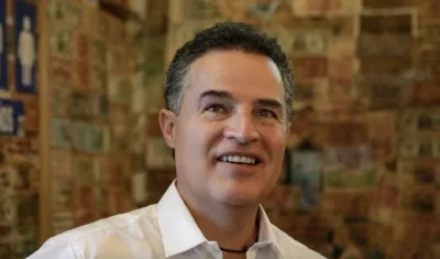 El Gobernador de Antioquia, Aníbal Gaviria.