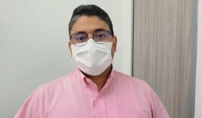 El Secretario de Salud de Barranquilla, Humberto Mendoza