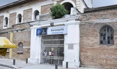 La víctima ingresó sin signos vitales al Hospital General de Barranquilla.