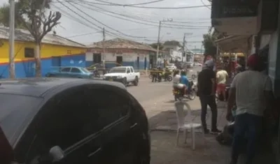 Lugar donde ocurrió el crimen.