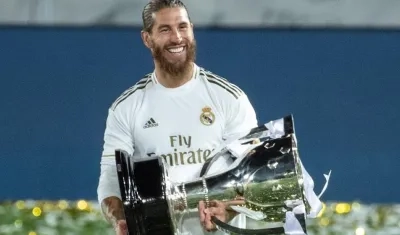 El defensa Sergio Ramos.