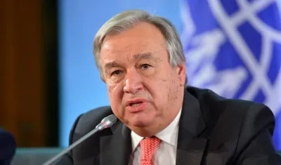 El secretario general de las Naciones Unidas, António Guterres.