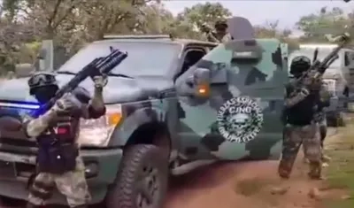 Una de las estremecedoras imágenes.