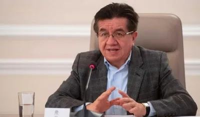 El Ministro de Salud, Fernando Ruiz.
