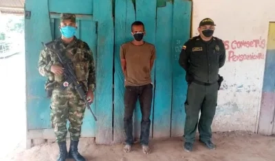 Presunto feminicida capturado por Ejército y Policía