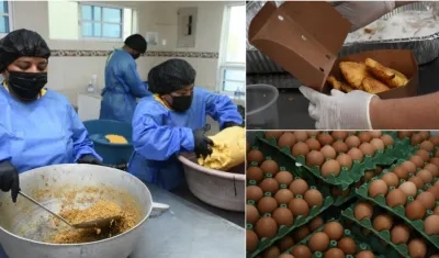 El proceso de elaboración de las arepas de huevo tiene control de calidad.