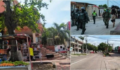 Varios momentos del aislamiento obligatorio en Barranquilla y Soledad.