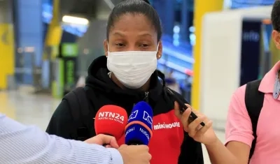 Yuri Alvear, judoca colombiana.