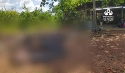 Lugar de los hechos.