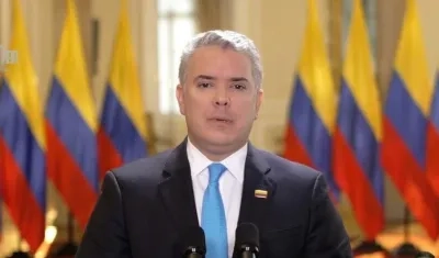 El Presidente de la República, Iván Duque.