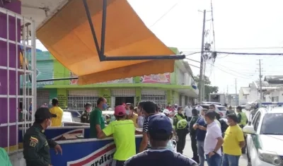 Lugar de los hechos.