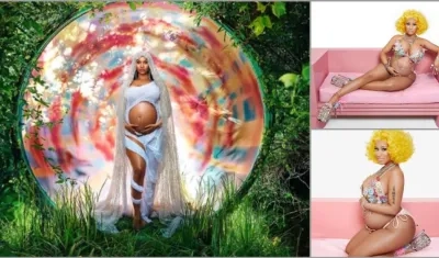 La cantante Nicki Minaj anunció su embarazo.