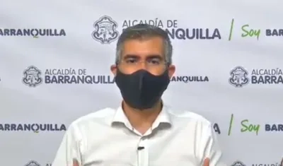 El Gerente para la Crisis del Covid-19, Juan Manuel Alvarado