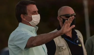 El presidente de Brasil, Jair Bolsonaro.