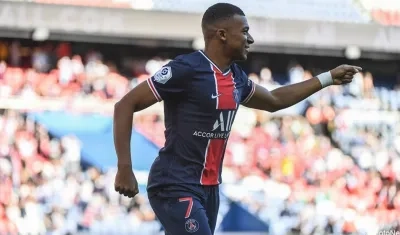 El delantero francés Kylian Mbappé.