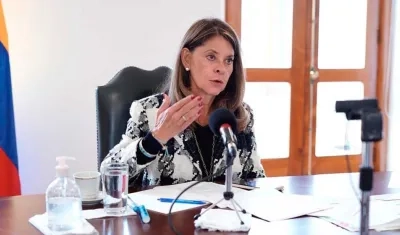 Marta Lucía Ramírez, vicepresidente de Colombia.