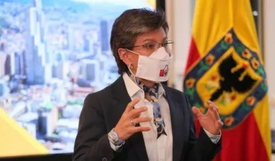 Claudia López, alcaldesa de Bogotá.