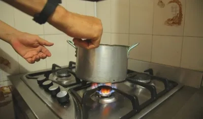 Gas natural domiciliario.