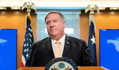 El secretario de estado estadounidense Mike Pompeo.