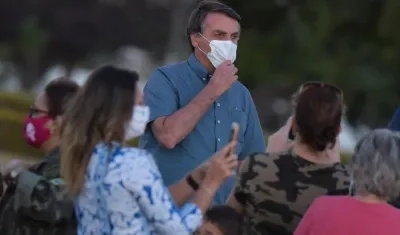 El presidente de Brasil, Jair Bolsonaro.