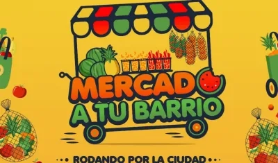 'Mercado a tu barrio' desde este fin de semana: comienza por el estadio Édgar Rentería.