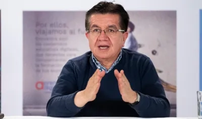 El Ministro de Salud, Fernando Ruiz.