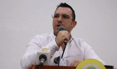 El Contralor de Barranquilla, Jesús María Acevedo.