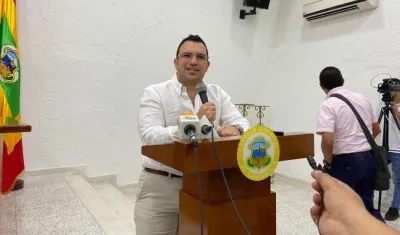 El Contralor de Barranquilla, Jesús María Acevedo.