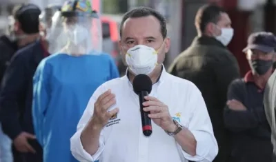Alejandro Gómez, secretario de Salud de Bogotá.