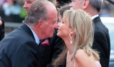 Rey emérito Juan Carlos y Corinna Larsen.