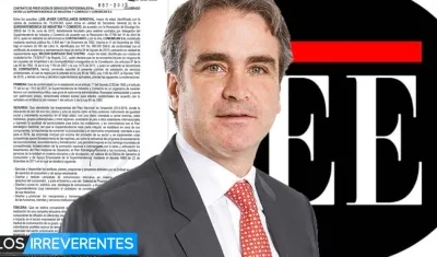 El exSIC Pablo Felipe Robledo y un aparte del millonario contrato.