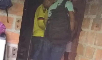 Vivienda donde ocurrió el hecho.