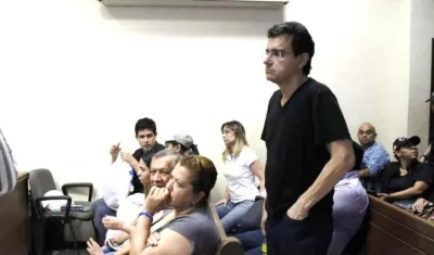 El exrector Ramsés Vargas Lamadrid, en una de las audiencias judiciales.