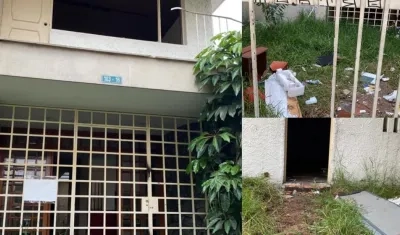 Consulado está abandonado hace un año.