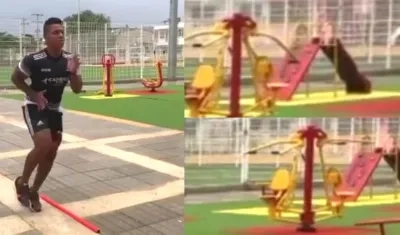 Imágenes del entrenamiento.