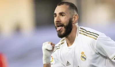 El delantero francés, Karim Benzema.