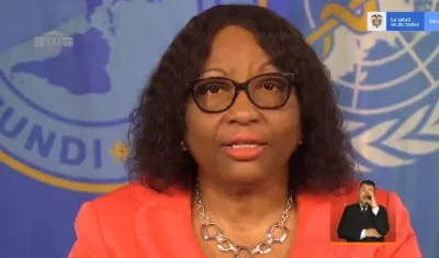 Carissa Etienne, Directora de la Organización Panamericana de la Salud.