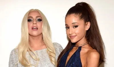 Lady Gaga y Ariana Grande, cantantes.